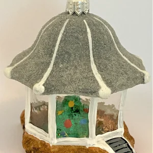 Koronex Garten-Pavillon mit grauem Dach