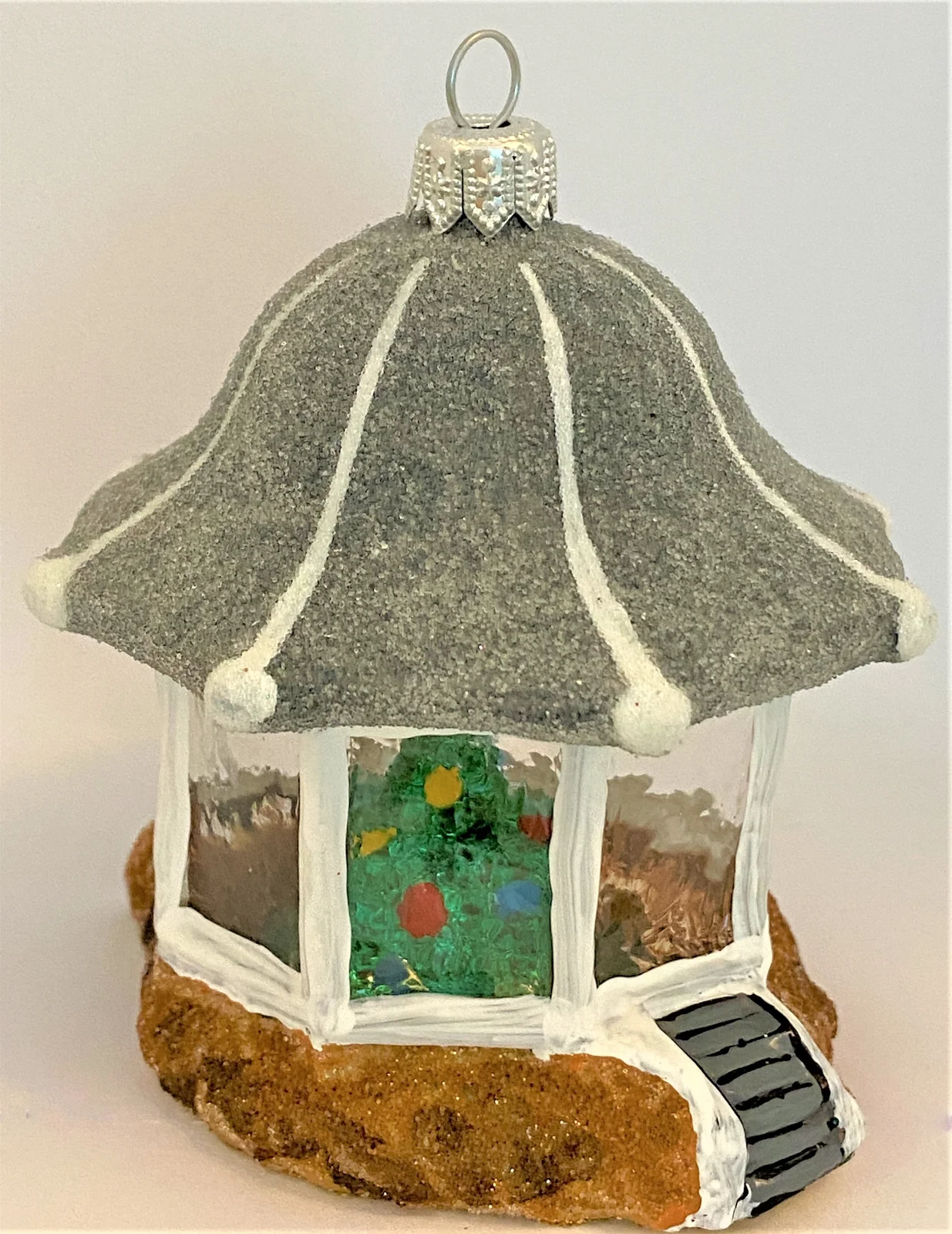 Koronex Garten-Pavillon mit grauem Dach