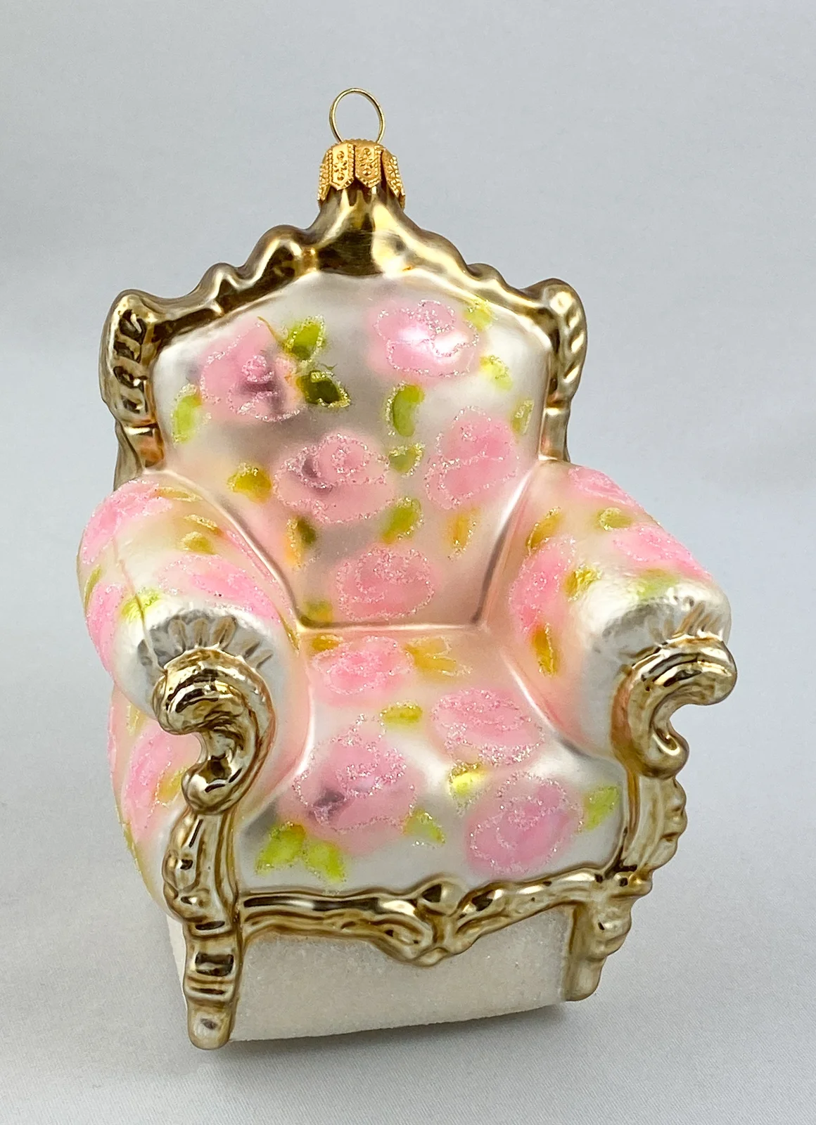 GMC Fauteuil mit Rosendekor