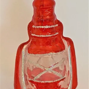 Wiktoria Nostalgische Öllampe rot