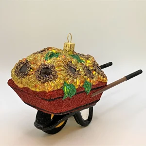 Hanco Schubkarre mit Sonnenblumen