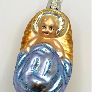 Inge-Glas Jesuskind in der Krippe