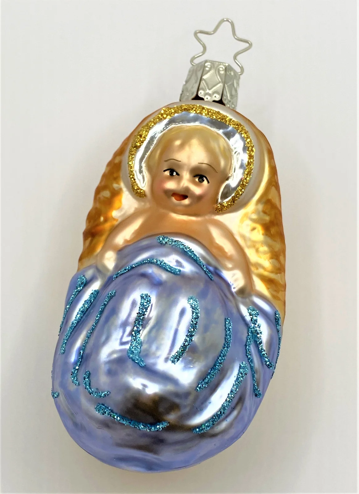 Inge-Glas Jesuskind in der Krippe