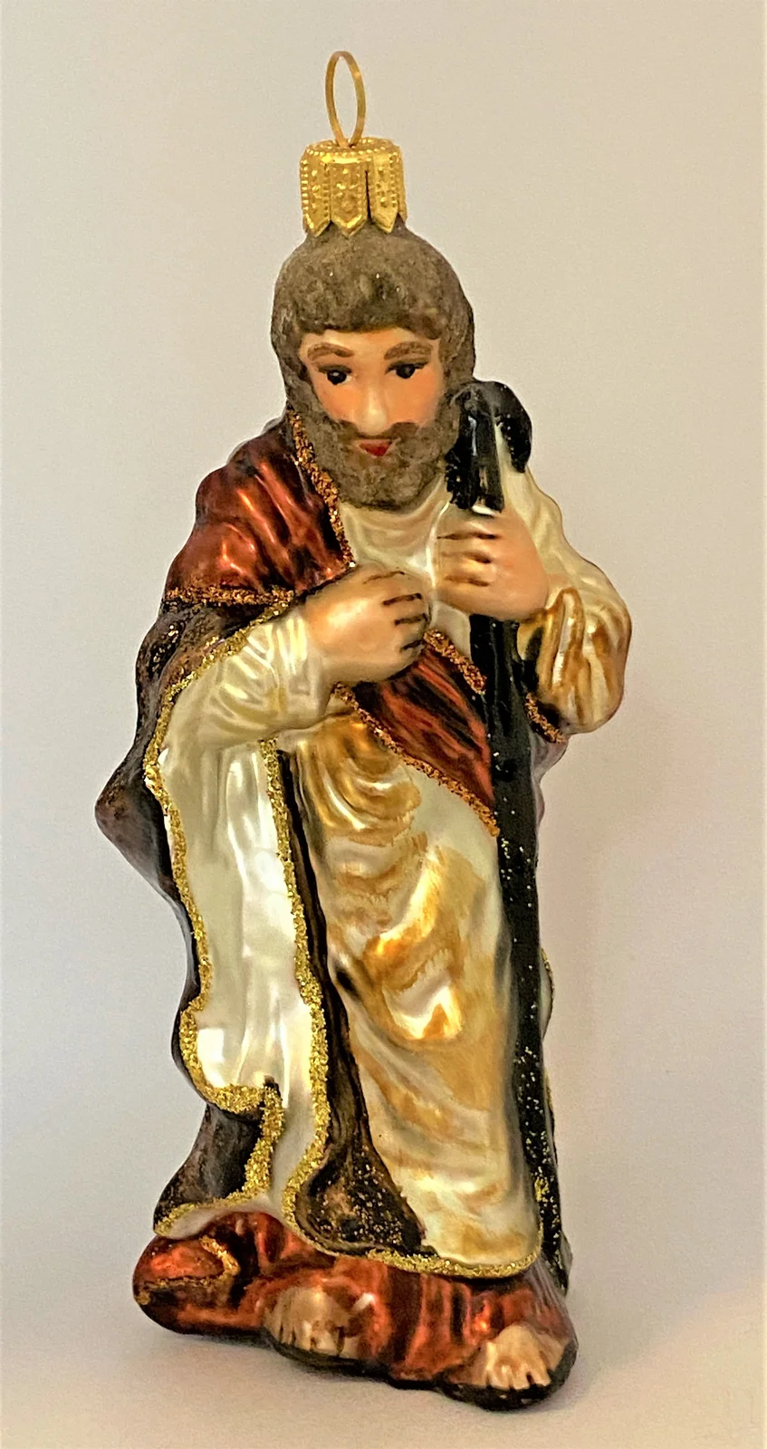 Komozja Joseph mit braunem Mantel und Stab, KOMOZIA MOSTOWSKI