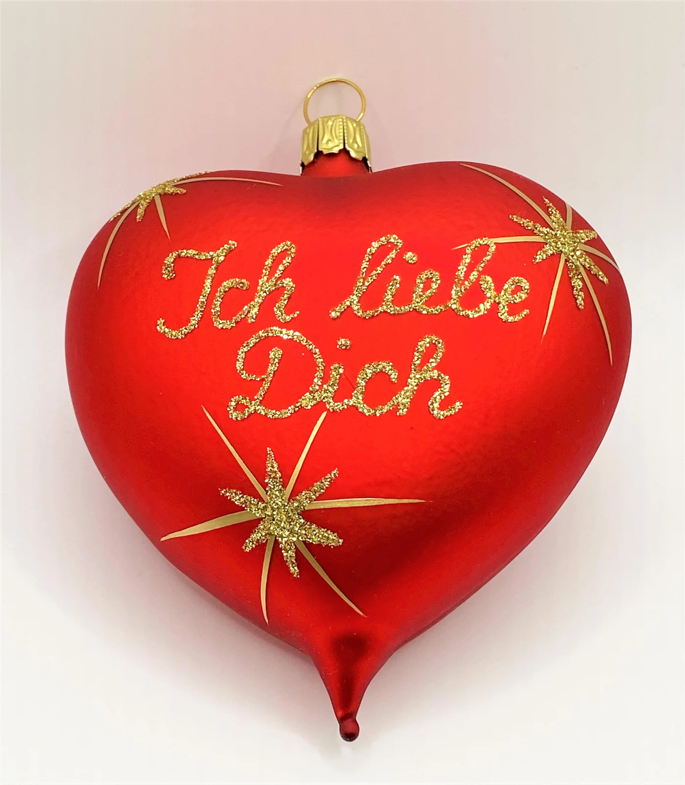 ANVA Rotes Herz mit Aufschrift " Ich liebe Dich "