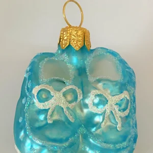 Glaspol Kleine blaue Baby-Finkli