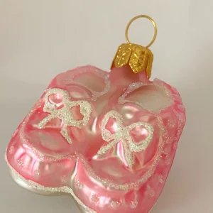 Glaspol Kleine rosa Baby-Finkli
