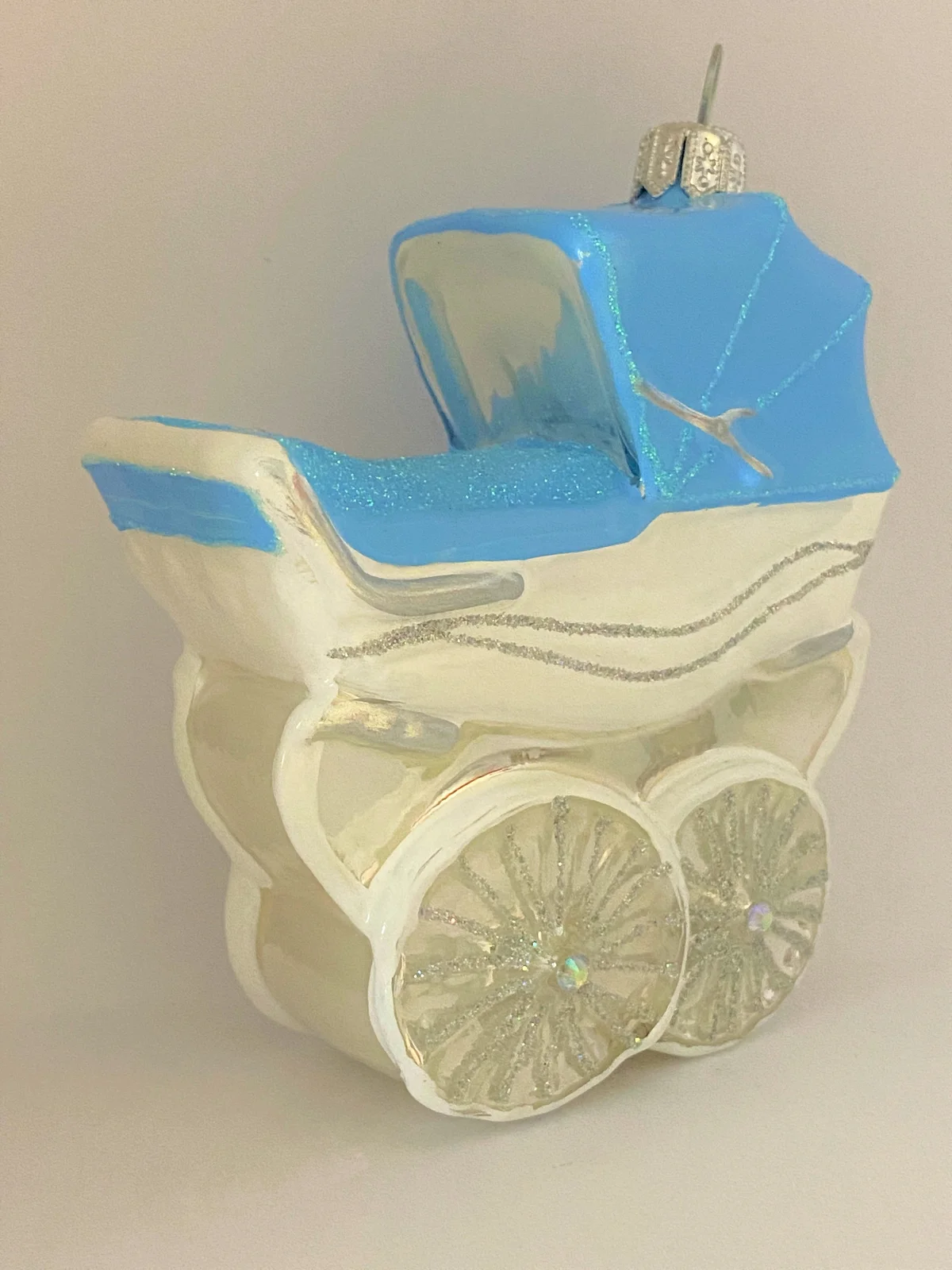 GMC Nostalgischer Kinderwagen, blau
