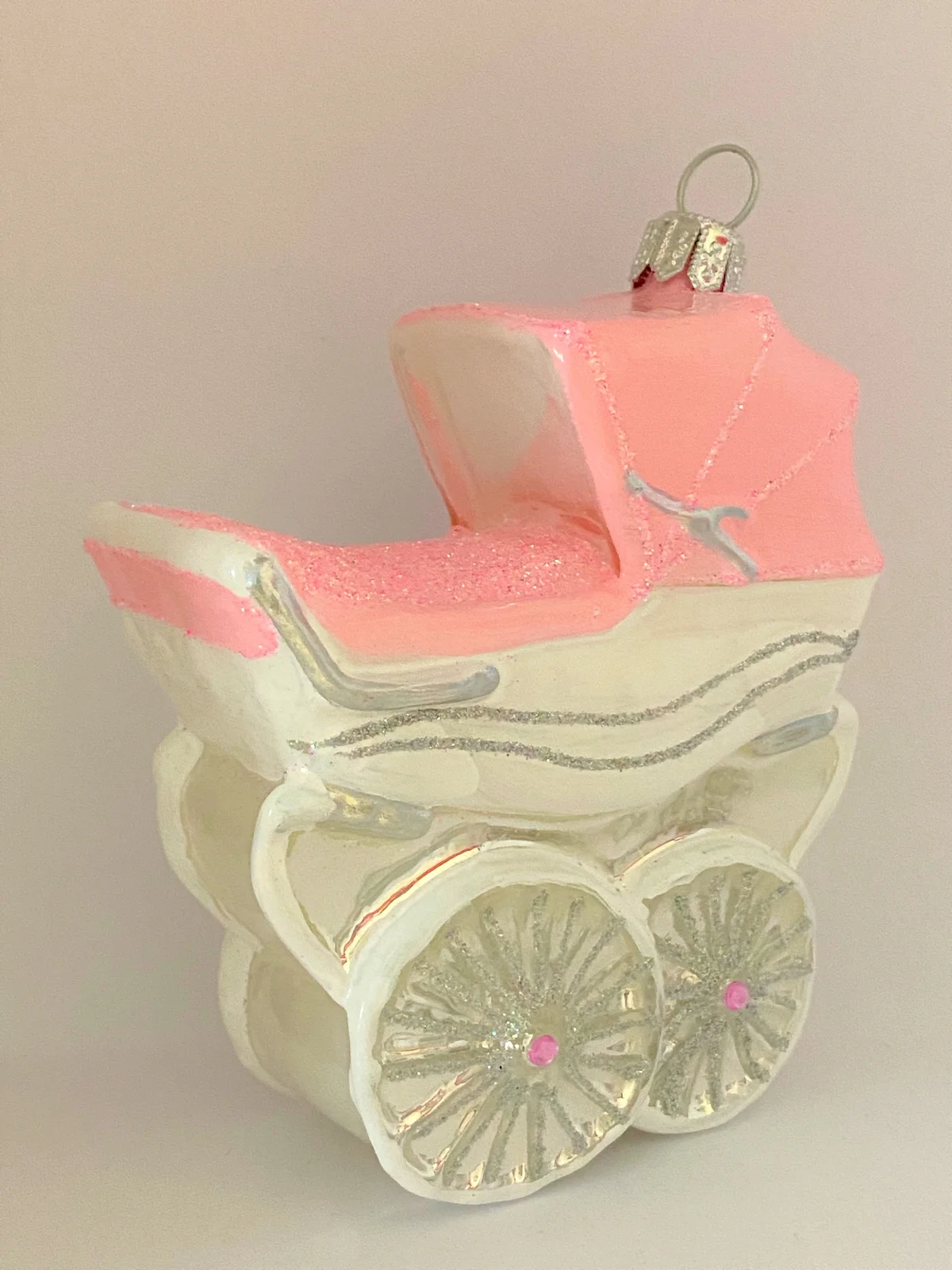 GMC Nostalgischer Kinderwagen, rosa