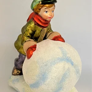 Komozja Der Junge will einen grossen Schneemann bauen , KOMOZJA MOSTOWSKI