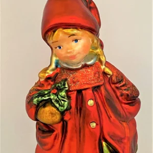 Komozja Mädchen mit grünem Rock und rotem Mantel, KOMOZJA MOSTOWSKI