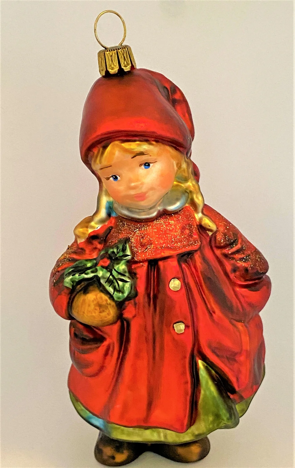 Komozja Mädchen mit grünem Rock und rotem Mantel, KOMOZJA MOSTOWSKI