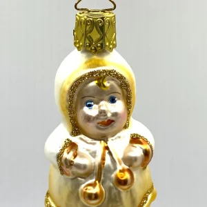 Inge-Glas Baby im Wintercape