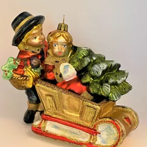 Komozja Die Kinder holen mit dem Schlitten den Weihnachtsbaum, KOMOZJA MOSTOWSKI