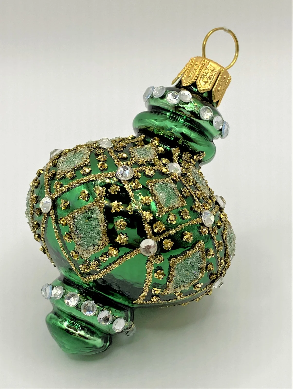Szklo Grünes orientalisches Ornament