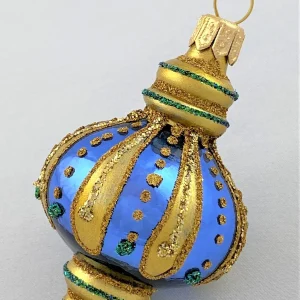 Szklo Blaues orientalisches Ornament
