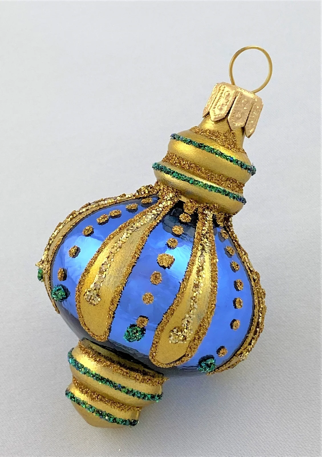 Szklo Blaues orientalisches Ornament