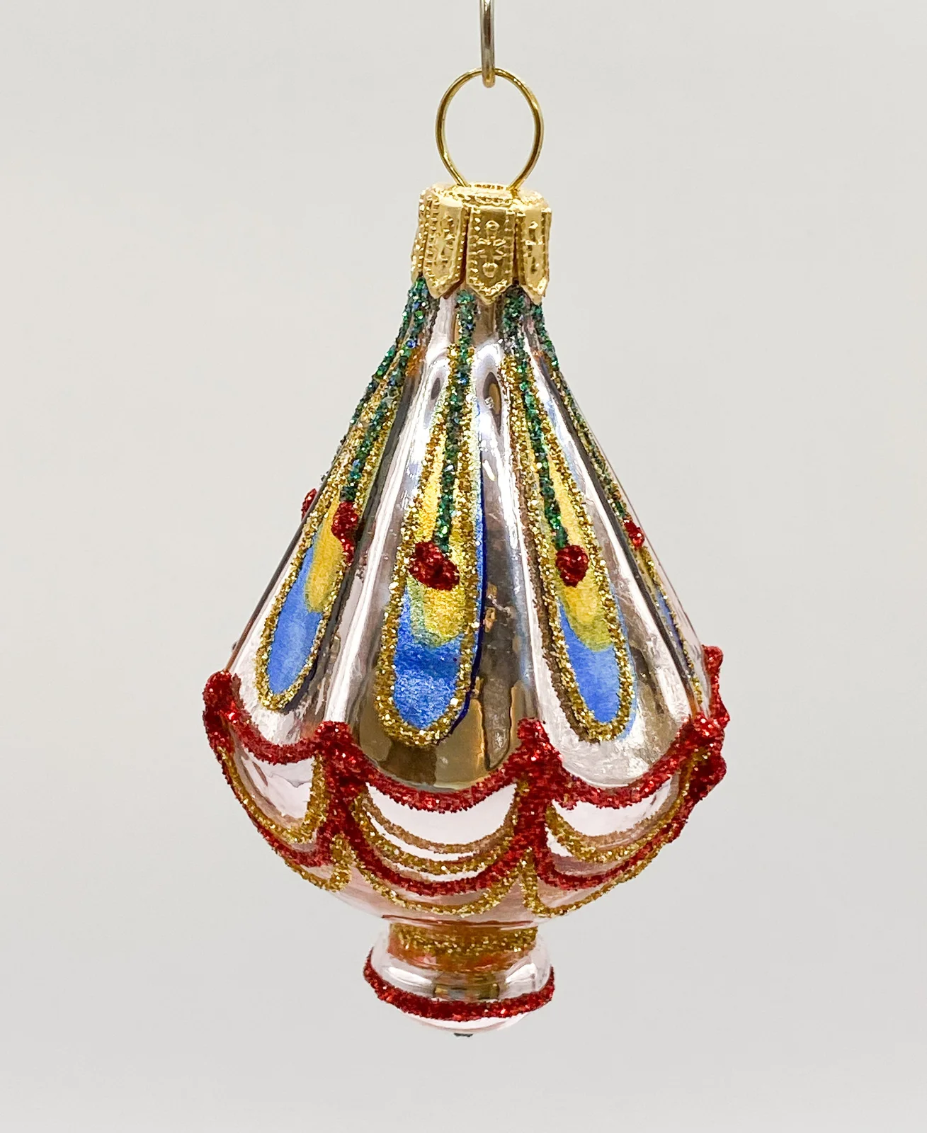 Szklo Rosa Lampion-Ornament