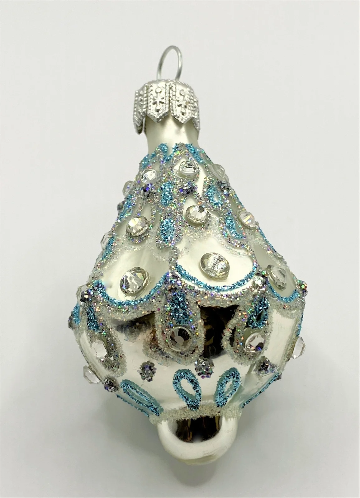 Szklo Silbernes Lampion-Ornament