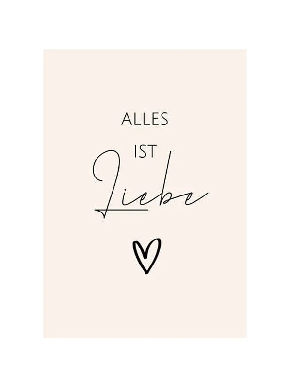Most Lovely Just4You DE Forex-Karte – „Alles ist Liebe“: German