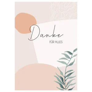 Most Lovely Just4You DE Forex-Karte – „Danke für alles“: German