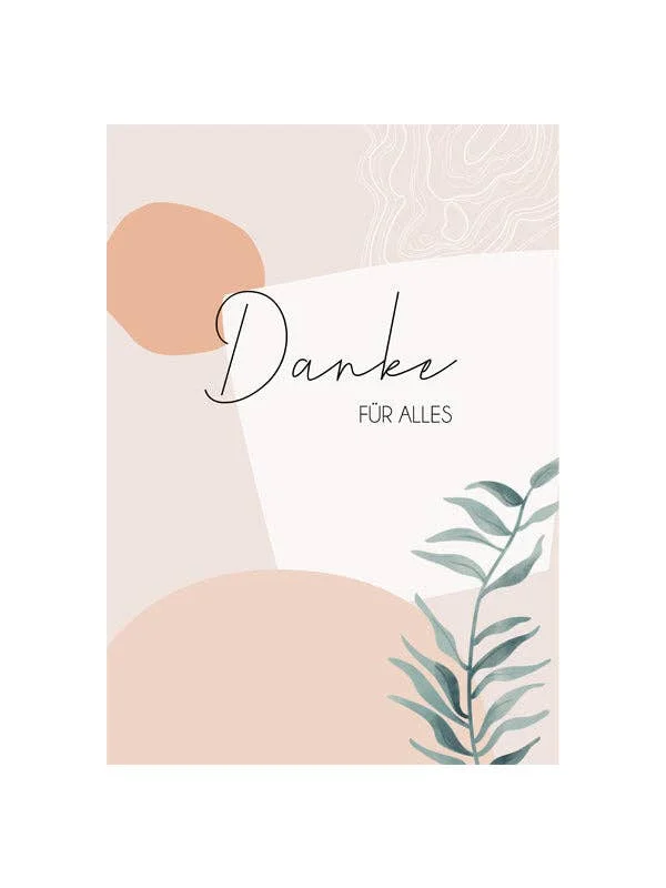 Most Lovely Just4You DE Forex-Karte – „Danke für alles“: German