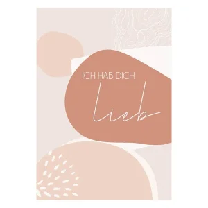 Most Lovely Just4You Forex-Karte – „Ich hab dich lieb“