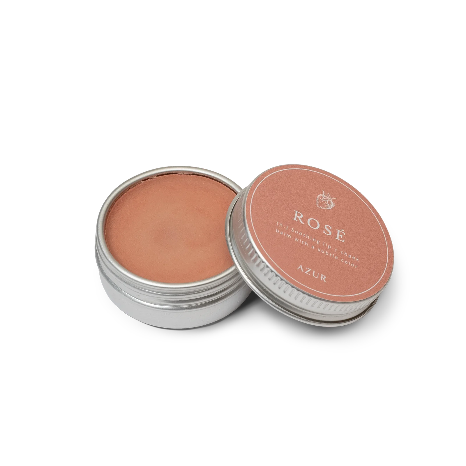 Azur Natural Bodycare BV ROSÉ | Natürlicher Lippenbalsam | Lippen & Wangen