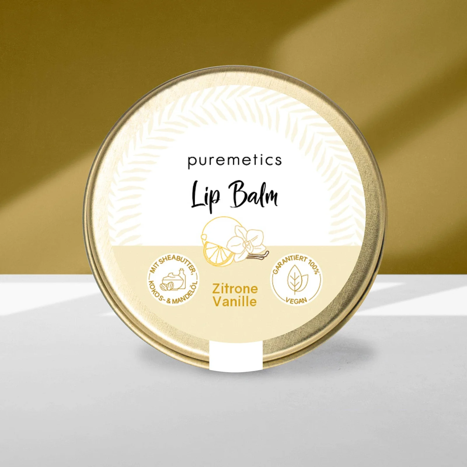 puremetics GmbH Lip Balm 'Zitrone Vanille'