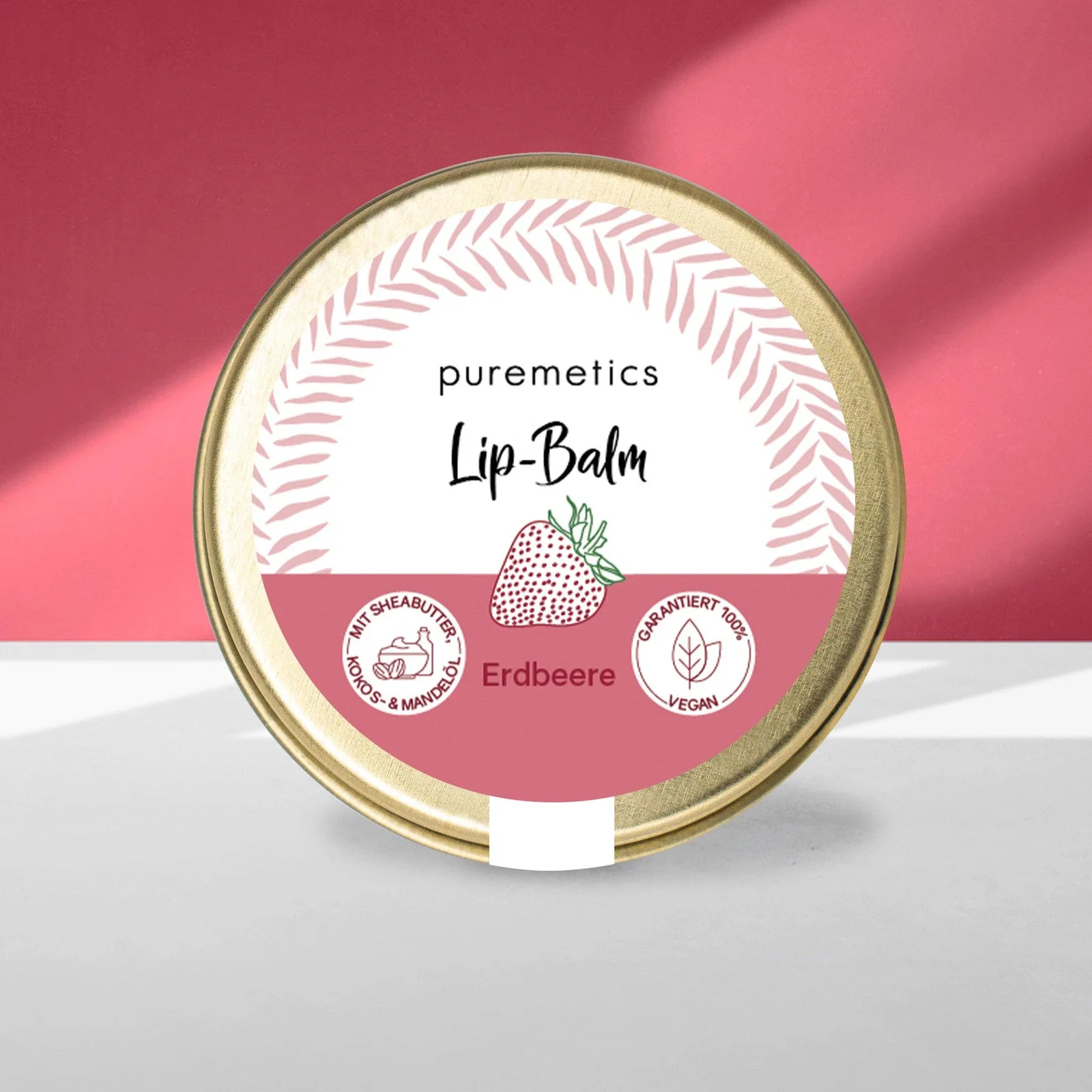 puremetics GmbH Lip Balm 'Erdbeere'