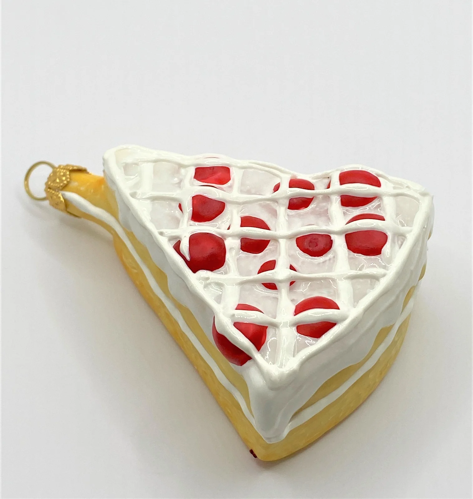 GMC Stück Johannisbeertorte mit Gitterzuckerguss