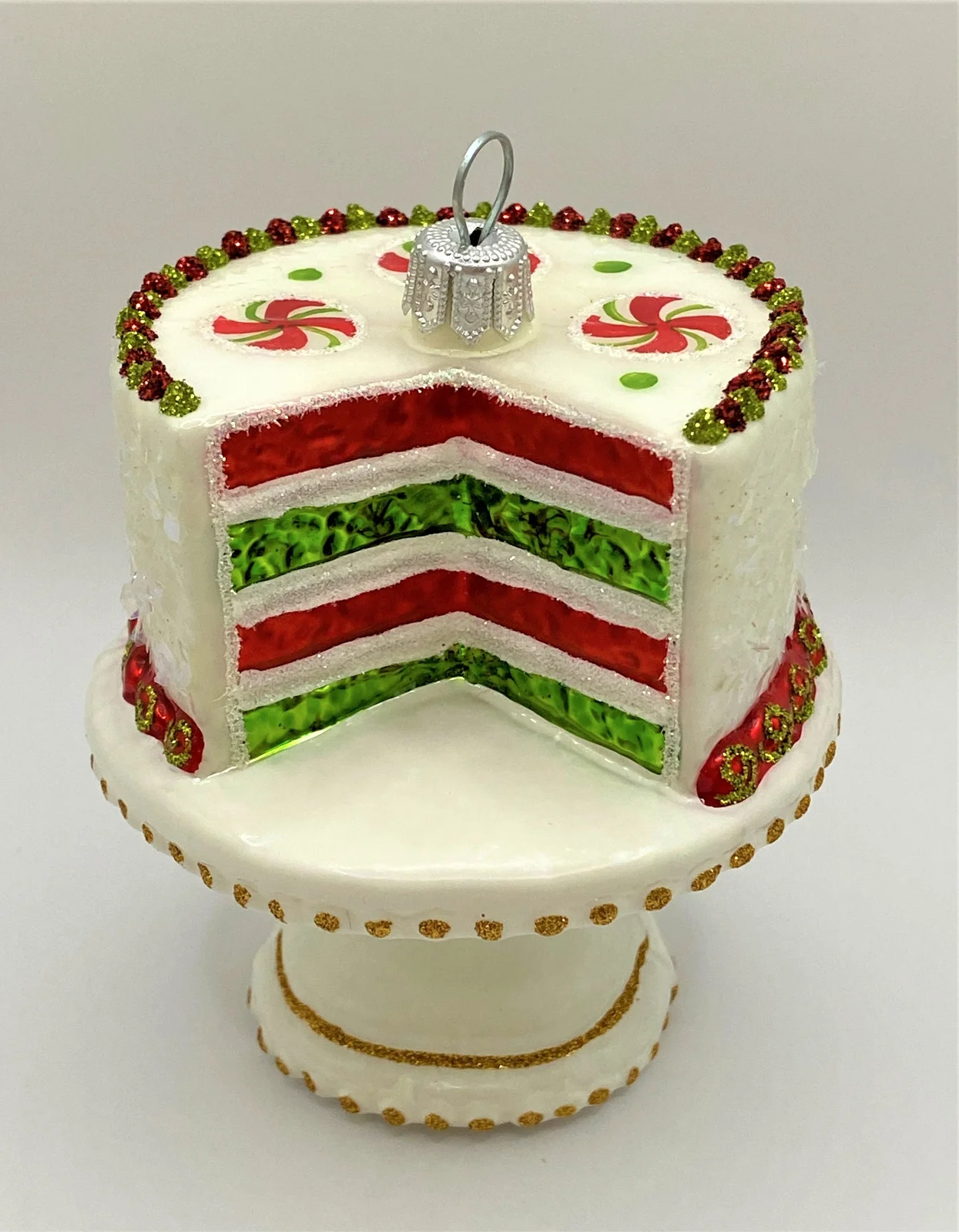 Hanco Candy Cane Torte auf Tortenschale