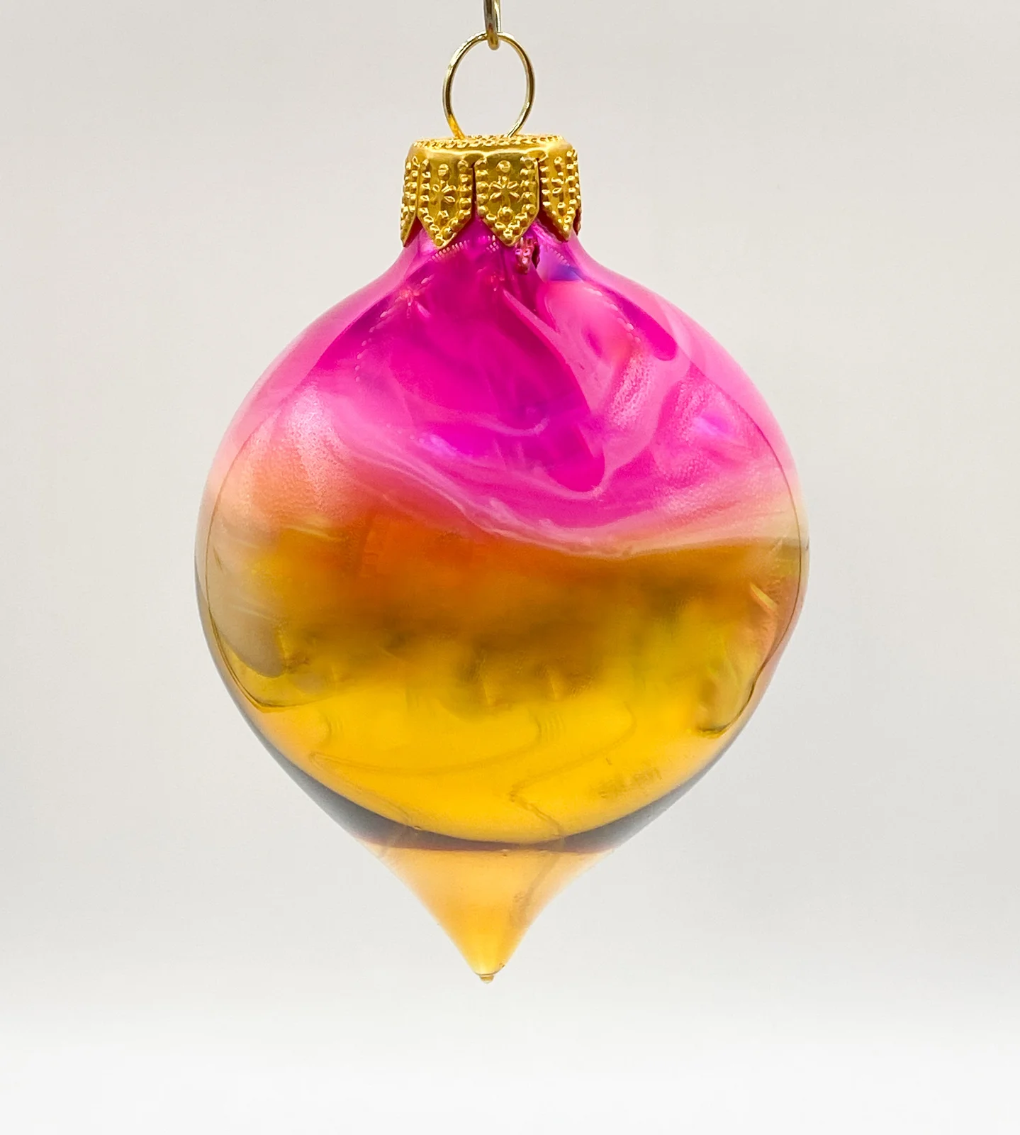 GMC Zapfen gold-pink marmoriert
