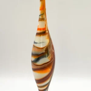 GMC Olive creme-orange-braun marmoriert