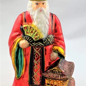 Glassware Santa Claus besucht Asien