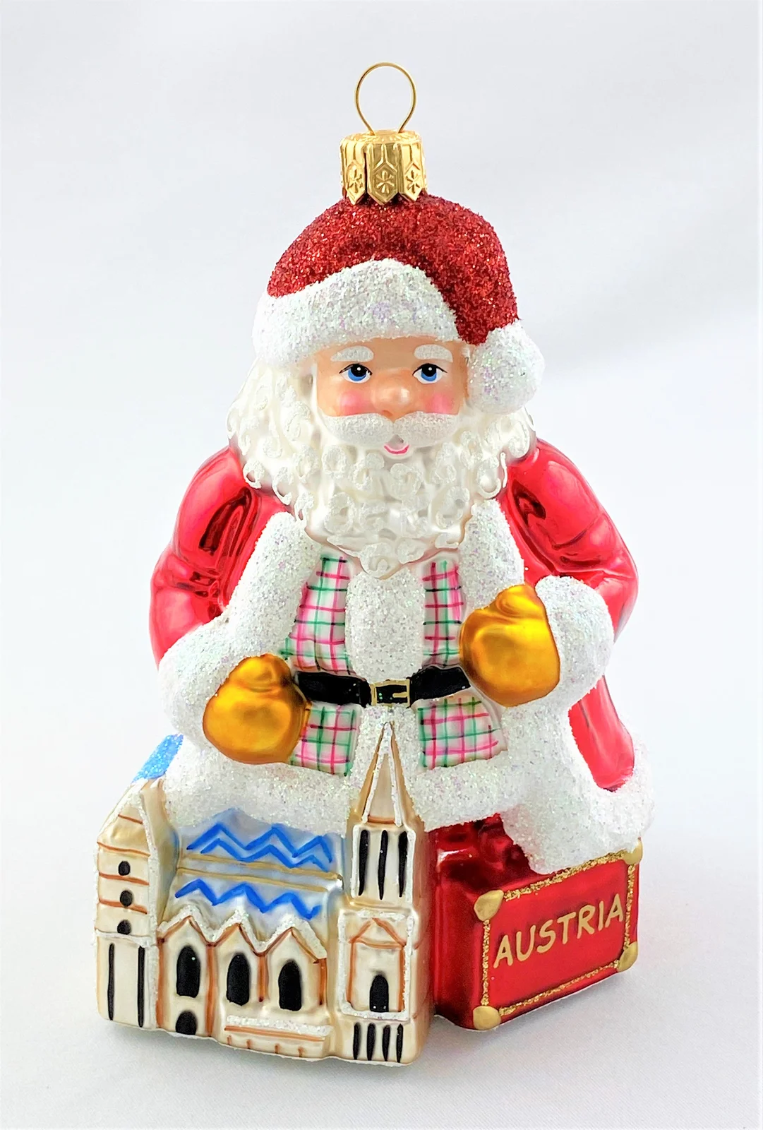 Impuls Santa ist in Wien beim Stephansdom,  Österreich