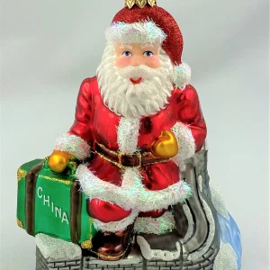 Impuls Santa Claus mit chinesischer Mauer