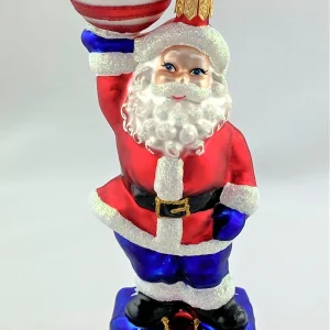 Hanco Weihnachtsmann möchte gerne die Freiheitsstatue sein