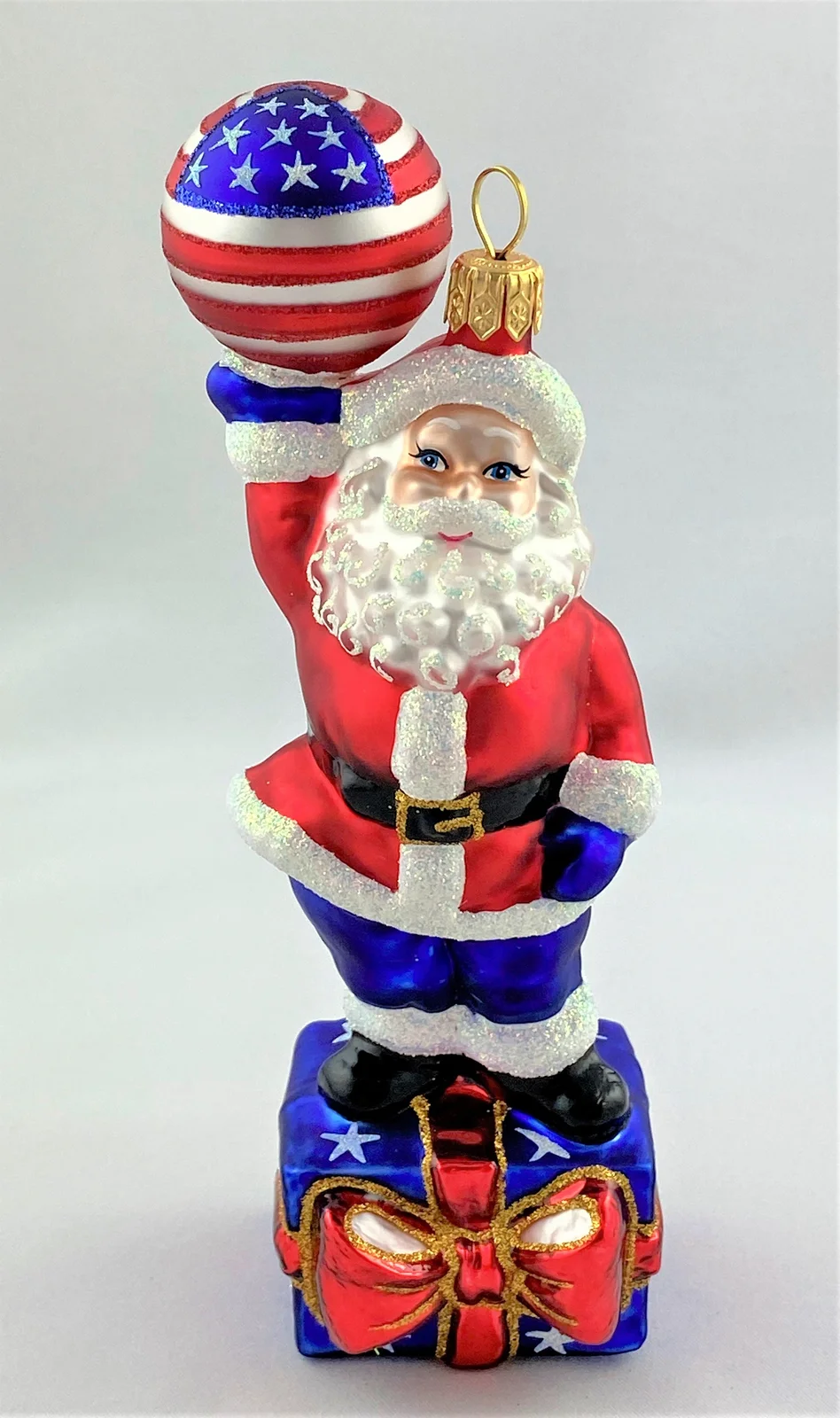 Hanco Weihnachtsmann möchte gerne die Freiheitsstatue sein