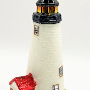 Hanco Leuchtturm mit rotem Häuschen