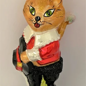 Wiktoria Gestiefelter Kater mit Federhut