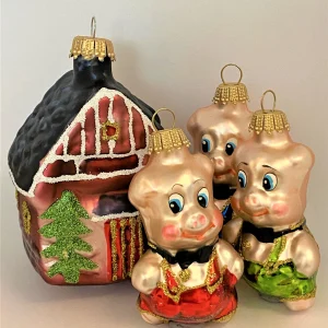 Krebs Märchen von den Drei kleinen Schweinchen, Set