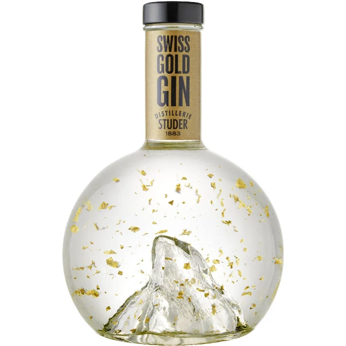 Swiss Gold Gin mit 24 Karat Gold Flitter