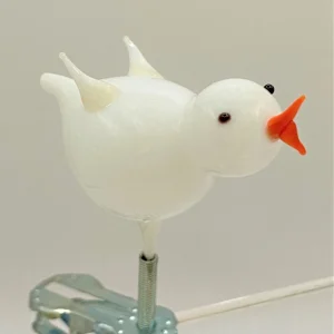 Glasworkshop Vögelchen auf Clip