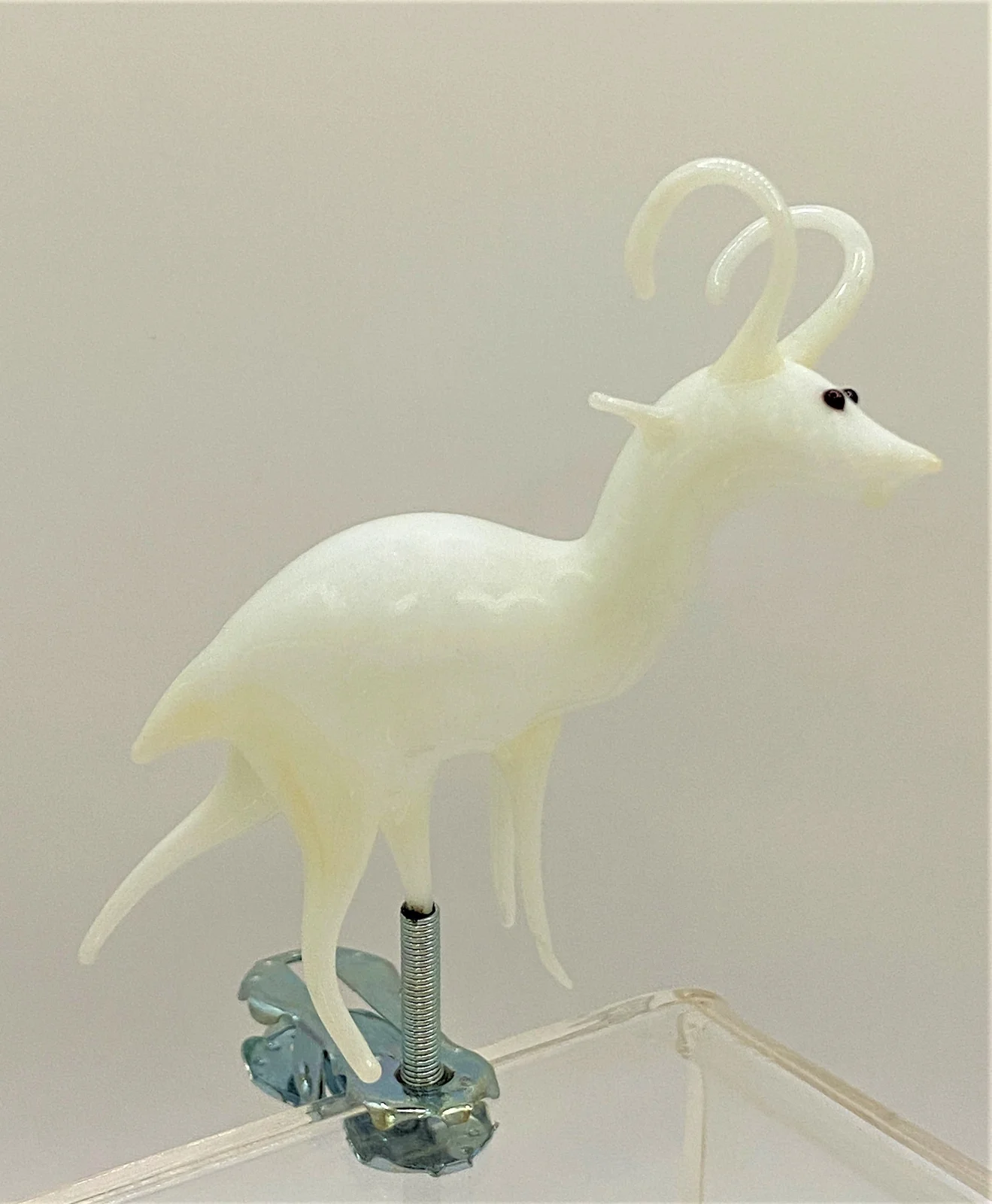 Glasworkshop Gämse auf Clip