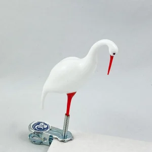 Glasworkshop Storch auf Clip