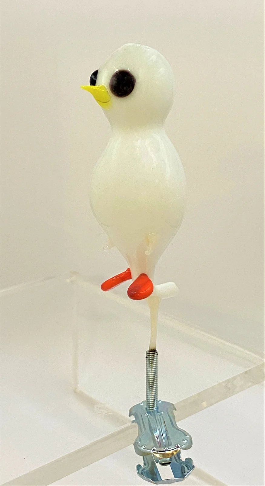 Glasworkshop Pinguin auf Clip