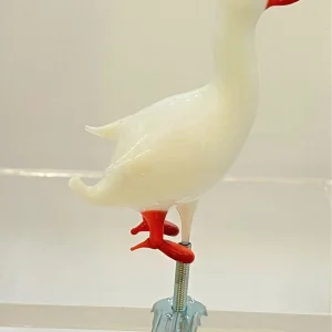 Glasworkshop Ente auf Clip