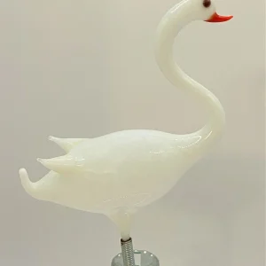 Glasworkshop Schwan auf Clip