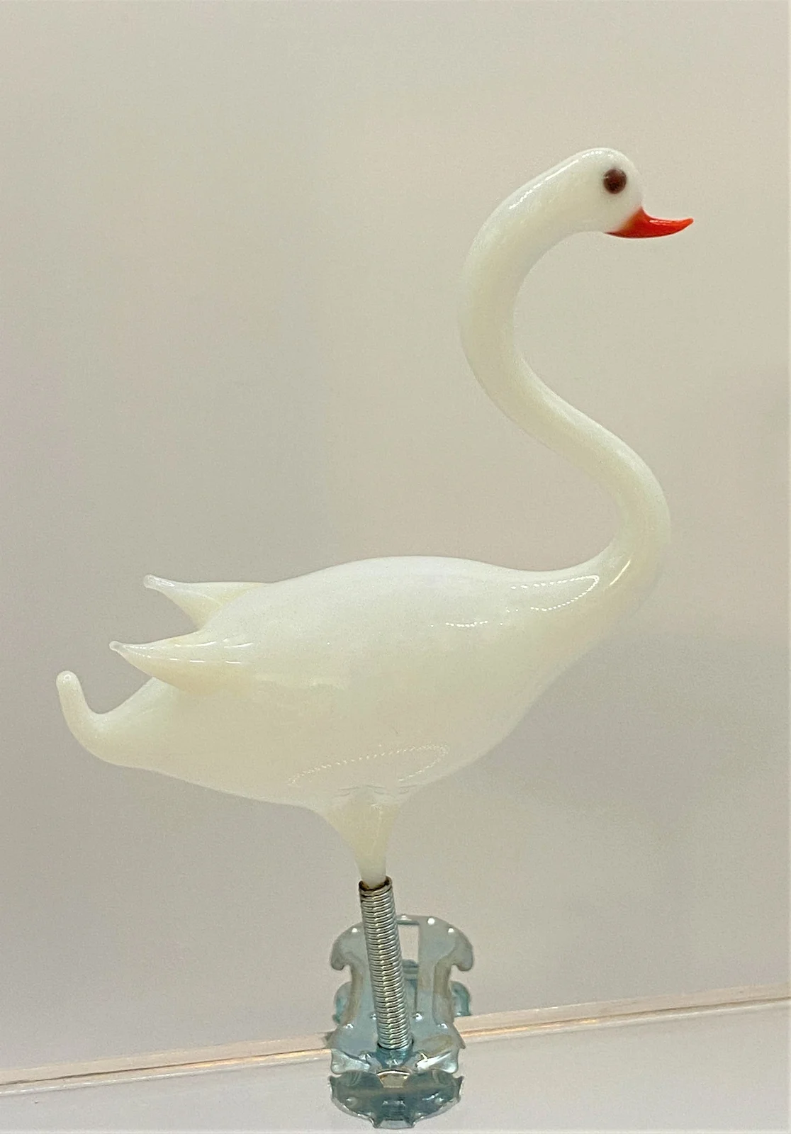 Glasworkshop Schwan auf Clip